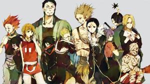 The Phantom Troupe - Fearsome Hunters from the Hunter x Hunter anime. hunter x hunter wallpaper