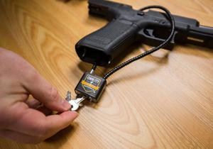 The power of a medium-sized gun in your hands gun wallpaper