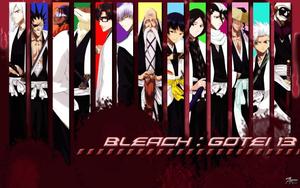 The powerful Captains of Gotei 13 of the anime "Bleach"! bleach wallpaper