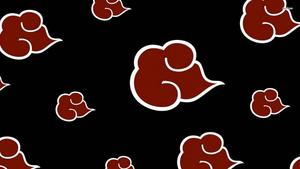 The red clouds of Akatsuki stand tall Wallpaper