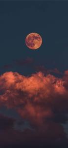 The Red Moon Iphone the moon iphone wallpaper