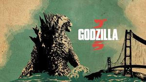 The scared citizens of the city run away from the might of Godzilla godzilla wallpaper