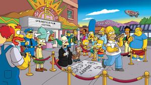 The Simpsons Springfield Festival Krusty simpsons wallpaper