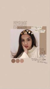 The star of 'High School Musical: The Musical: The Series', Olivia Rodrigo, looks adorable in a vintage-inspired dress olivia rodrigo aesthetic wallpaper