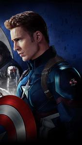 "The star-spangled hero, Captain America!"