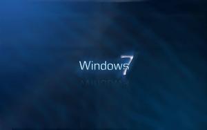 The Stunningly Stylish Windows 7 Dark Blue Desktop windows 7 wallpaper