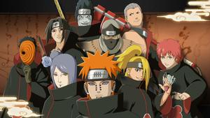 The Symbols of the Akatsuki Wallpaper