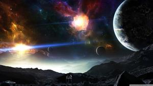 The Universe waits for the artist to uncover its grand beauty. 1440p wallpaper
