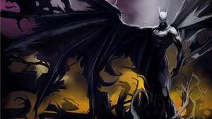 The Vigilant Watch of Batman superhero wallpaper