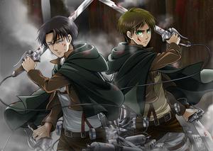 "The world of Eren Yeager and his journey to protect humanity from the 'Titans'". attack on titan wallpaper