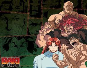 The world's strongest teenage martial artist, Baki Hanma. baki hanma wallpaper