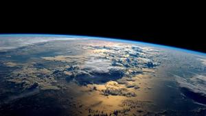 Thick Clouds Over Earth Background earth wallpaper