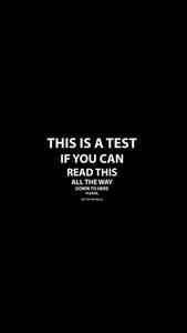 this is a test if you can read this cool iphone lock screen wallpaper