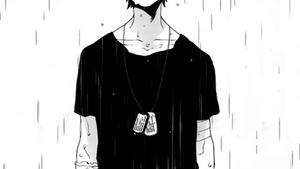 This Sad Anime Boy Is Feeling Definitely Alone sad anime wallpaper