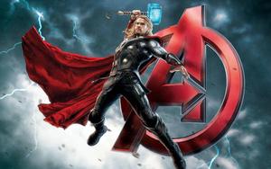 Thor, the Hammer-Wielding Marvel Superhero thor wallpaper