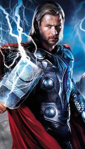 Thor, wielding his mighty hammer, Mjolnir thor wallpaper