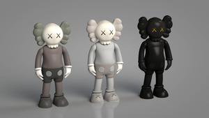 Three KAWS Companion Figure kaws wallpaper