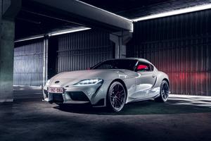 Titanium White Toyota Supra Car toyota supra wallpaper
