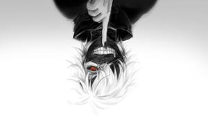 Tokyo Ghoul's Protagonist, Kaneki Ken defying gravity. tokyo ghoul wallpaper
