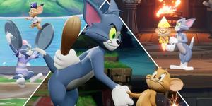 Tom and Jerry are having a playful moment tom and jerry wallpaper