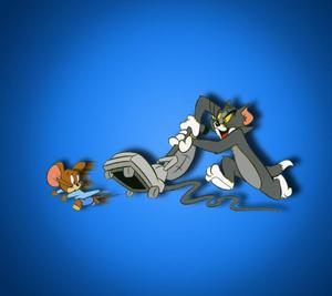 Tom And Jerry Cartoon Vacuum Chase tom and jerry cartoon wallpaper
