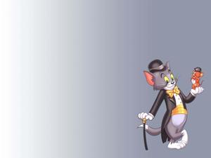 Tom and Jerry enjoying a playful moment tom and jerry wallpaper
