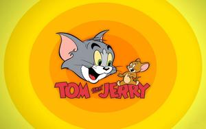 Tom and Jerry Enjoying the Sun tom and jerry wallpaper