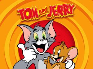 Tom and Jerry having a laugh tom and jerry wallpaper