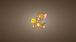 Tom And Jerry Holding Cheese tom and jerry wallpaper