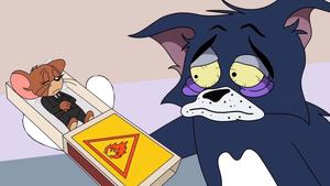 Tom and Jerry in a heated race to catch the cheese tom and jerry wallpaper