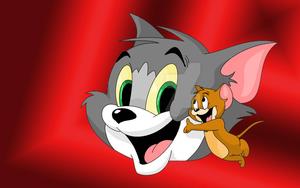 Tom And Jerry Mouse Red Background jerry mouse wallpaper