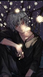 Tomura Shigaraki Sad Boy Cartoon Glowing Flowers sad boy cartoon wallpaper