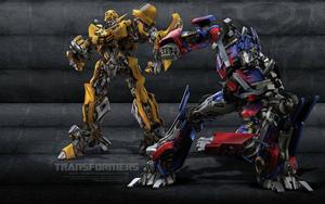 Transformers Optimus And Bumblebee transformers wallpaper