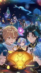 Travel the vast fantasy world of Genshin Impact! genshin impact wallpaper