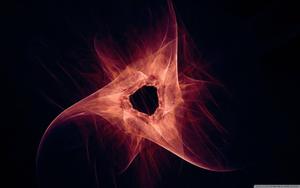 Triangular Red Black Hole black hole wallpaper