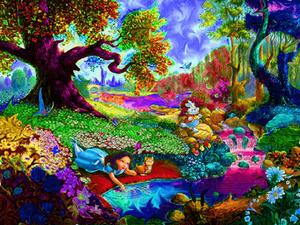 Trippy Alice In Wonderland trippy wallpaper