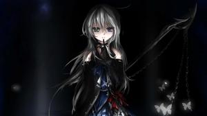 Trust your inner darkness cute dark anime wallpaper
