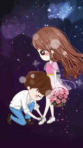 Two Anime Lovers Sharing an Embracing Moment anime couple wallpaper