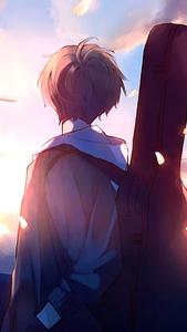 “Two Cute Anime Boys Enjoying a Laugh" cute anime boys wallpaper