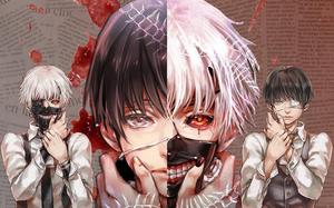 Two Sides of Tokyo Ghoul tokyo ghoul wallpaper