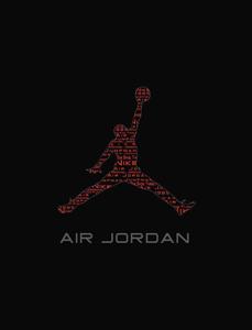 Typography Art Air Jordan Logo air jordan wallpaper