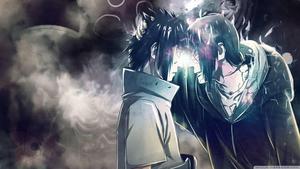 Uchiha Brothers Sasuke and Itachi sasuke wallpaper