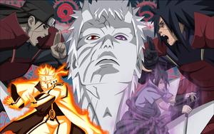 Uchiha Obito Embraces His Path to Manhood Wallpaper