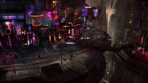 Uncommon Place In The City Of Cyberpunk cyberpunk wallpaper