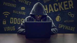 Unidentified digital hacker working with their custom setup. hacker wallpaper