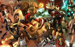 Unite the Marvel Superheroes to save the world! marvel wallpaper