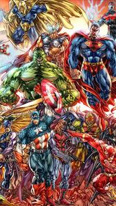 Uniting the Marvel Heroes marvel wallpaper
