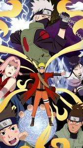 Unleash the Power - Naruto Uzumaki Phone Wallpaper naruto phone wallpaper