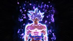 Unleashing His Power! Goku in Ultra Instinct goku ultra instinct wallpaper