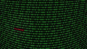 Unlock the future with green binary codes hacker wallpaper